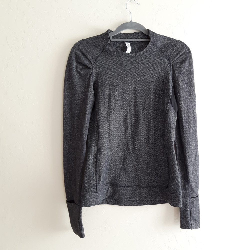 Lululemon think fast pull over 6